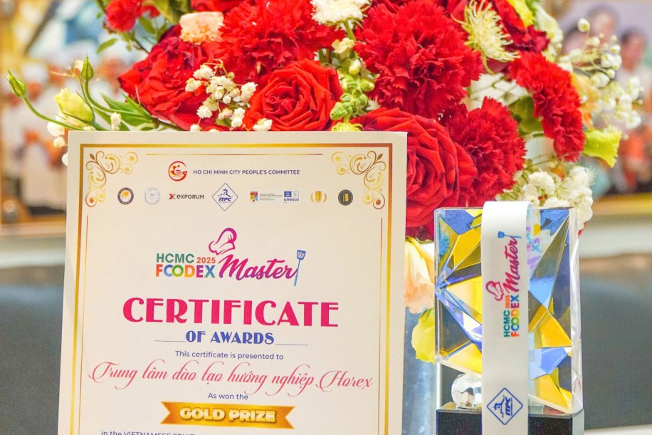 HOREX VINH DỰ GIÀNH HUY CHƯƠNG VÀNG TẠI MASTERCHEF OF FOODEX 2025!