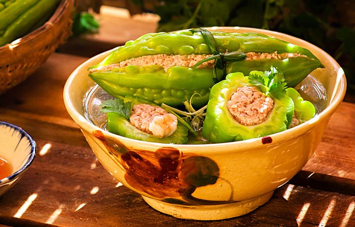 Dạy Nấu ăn online Horex : Canh khổ qua nhồi thịt